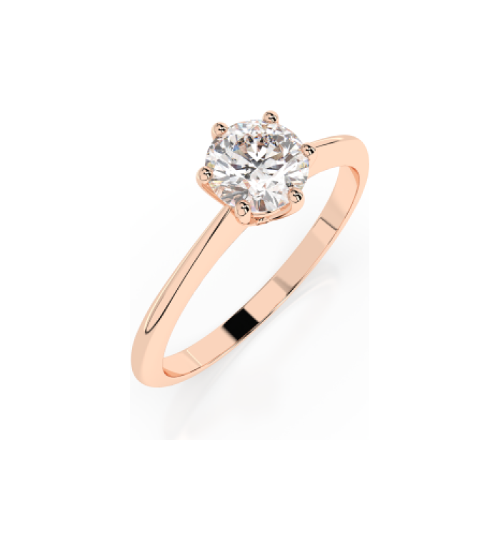 Cara пръстен с диамант 0.3 ct GIA сертификат K101-10027R