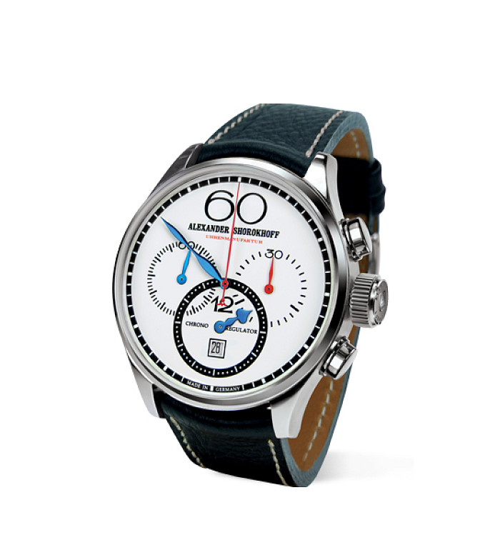 Часовник ALEXANDER SHOROKHOFF CHRONO-REGULATOR MANUAL 43.5MM MEN'S WATCH AS.CR01-2