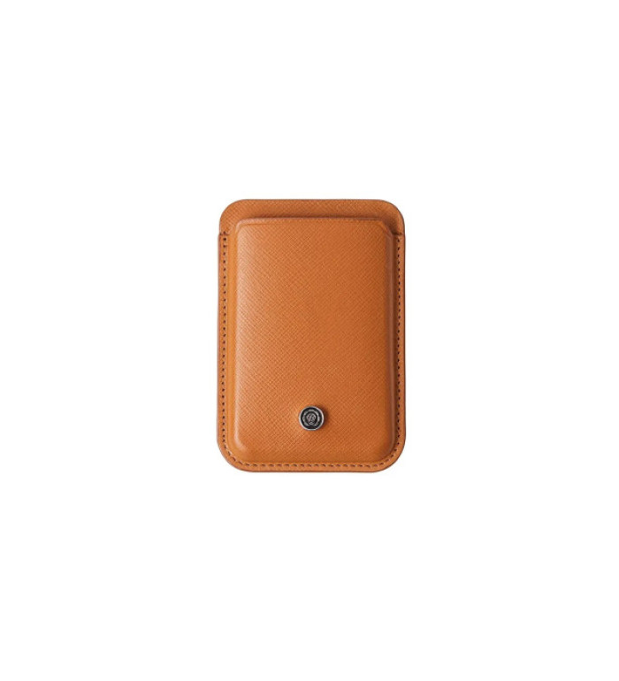 Калъф за карти и документи Cross, кафяв, за MagSafe, с RFID защита