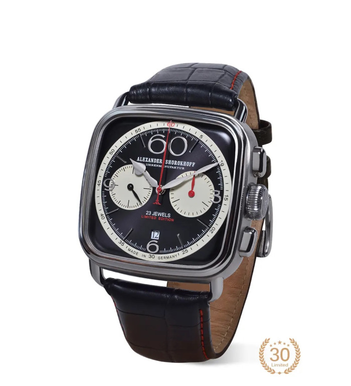 ALEXANDER SHOROKHOFF SQUARE&ROUND 44.5MM LIMITED EDITION 30PIECES AS.SR01-4