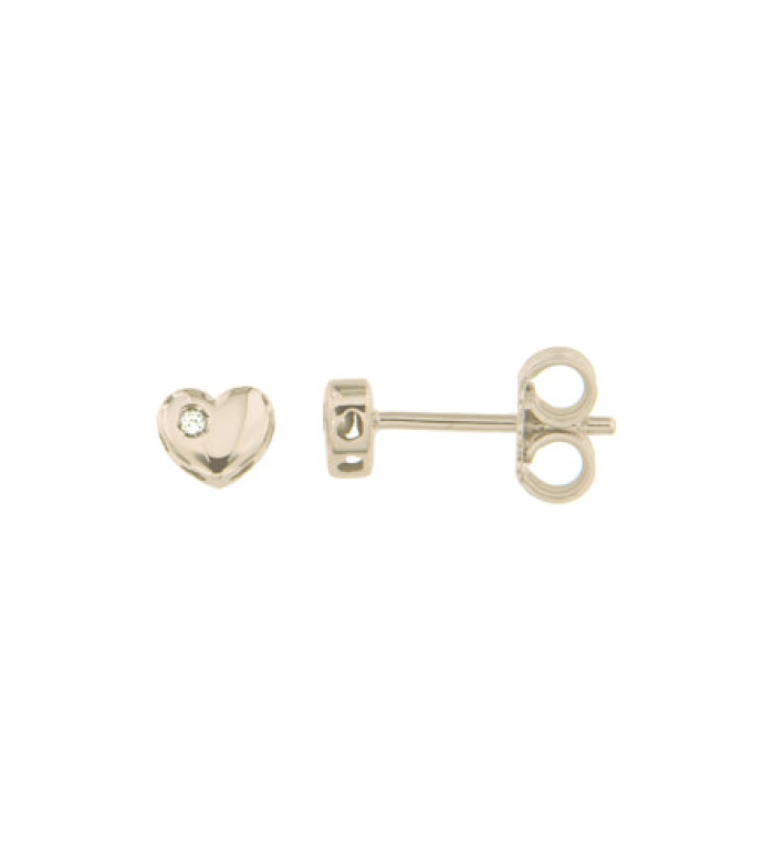 Cara Diamanti златни обеци с диаманти BB0462R/0.01Ct Si/h
