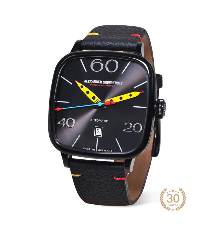 ALEXANDER SHOROKHOFF KANDY CRAZY HANDS 41X41MM LIMITED EDITION 30PCS AS.KD02-CRH