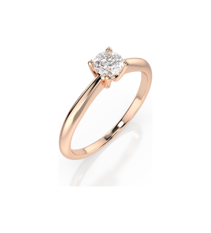 Cara пръстен с диамант 0.35 ct GIA сертификат K101-10021W