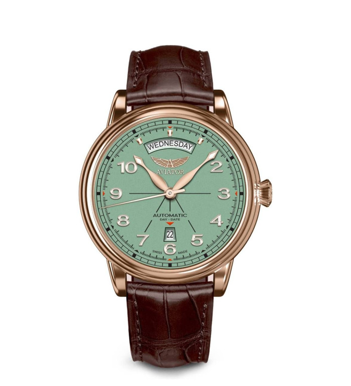 AVIATOR DOUGLAS DAY-DATE 45MM V.3.44.2.404.4