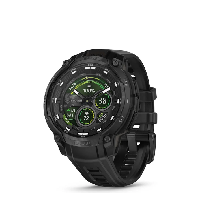 GARMIN INSTINCT CROSSOVER AMOLED TACTICAL BLACK 010-03398-02