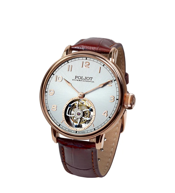 Poljot International Tourbillon Limited Edition 100PCS 3400.T-XVIII-BG