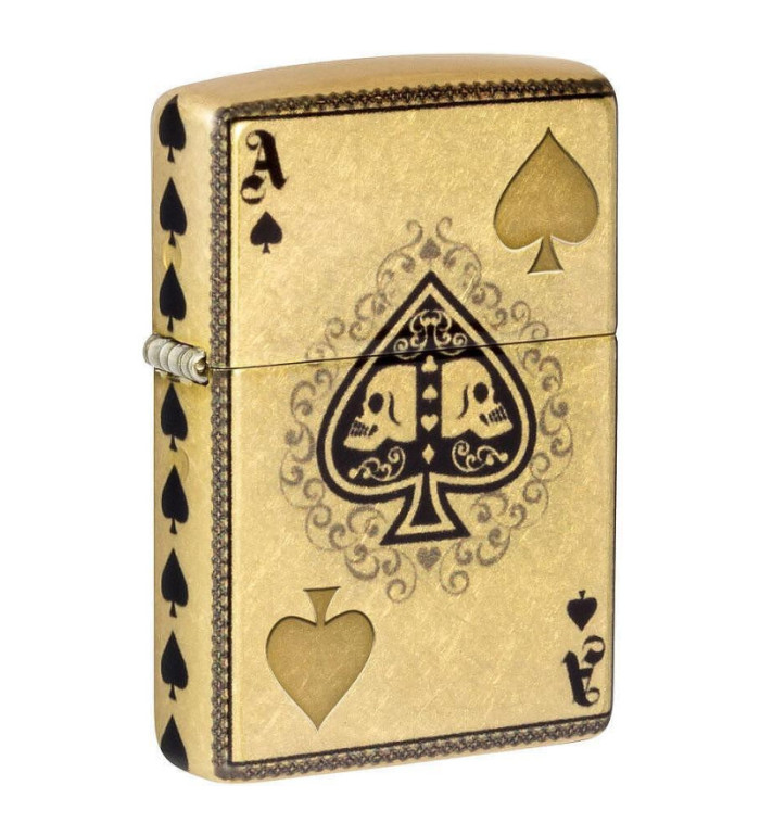 Zippo Ace Of Skulls Design запалка