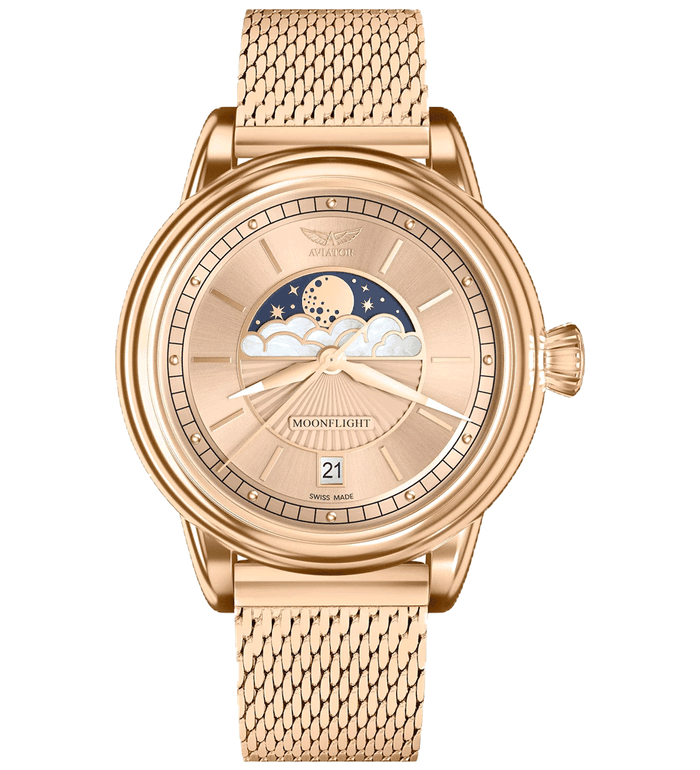 AVIATOR DOUGLAS MOONFLIGHT 36MM V.1.33.2.260.5