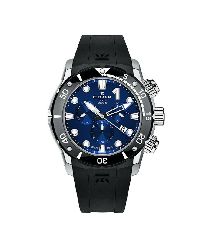 EDOX CO-1 QUARTZ 45MM MEN'S WATCH 10242 TIN BUIN