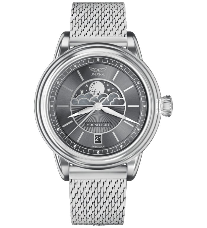 AVIATOR DOUGLAS MOONFLIGHT 36MM V.1.33.0.254.5