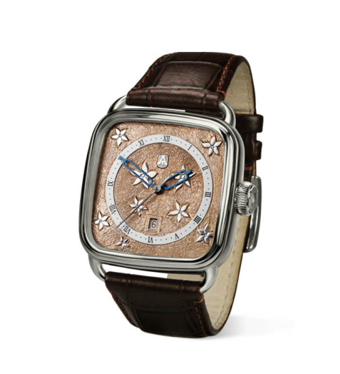 ALEXANDER SHOROKHOFF  FLOWER BEAUTY 36X36MM LIMITED EDITION 25PIECES AS.AP-FB2-W