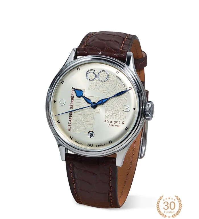 ALEXANDER SHOROKHOFF STRAIGHT & CURVE 39.5MM LIMITED EDITION 30PCS AS.V7-SC2