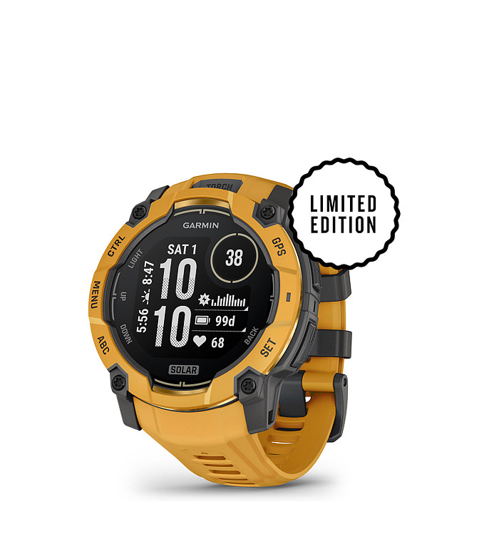 Garmin Instinct 3 Solar Sunburst със Sunburst/Grey каишка 010-02935-02