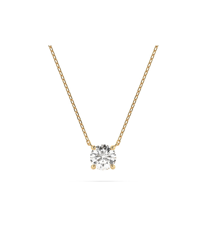 Cara колие с диамант 0.30 ct GIA сертификат – ЗЛАТНО БИЖУ 14К K104-10040Y(4.2)/14K