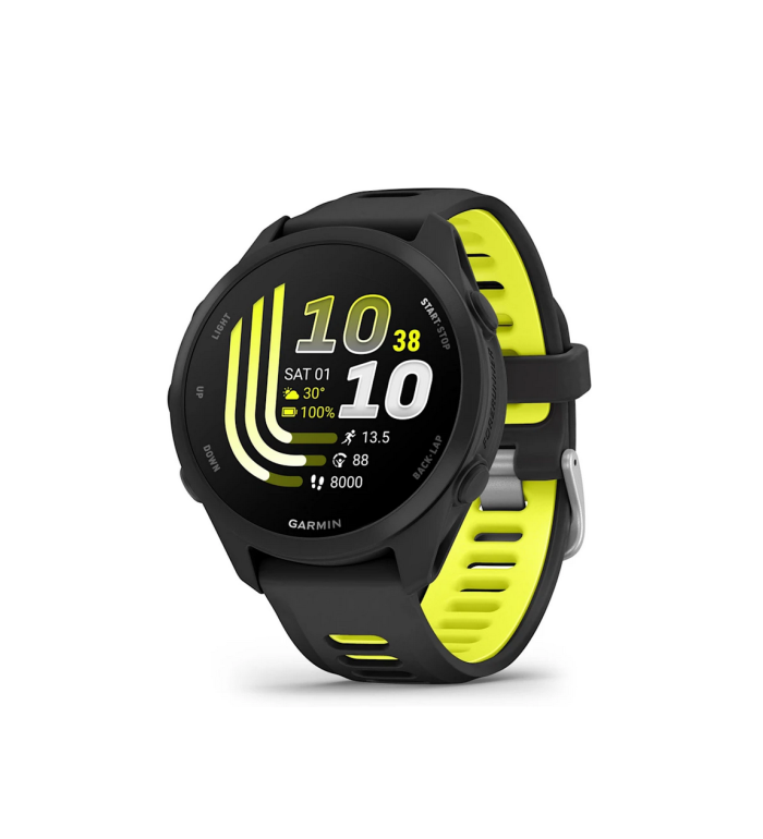 ЧАСОВНИК GARMIN FORERUNNER® 170 BLACK С BLACK/AMP YELLOW КАИШКА 010-03920-00