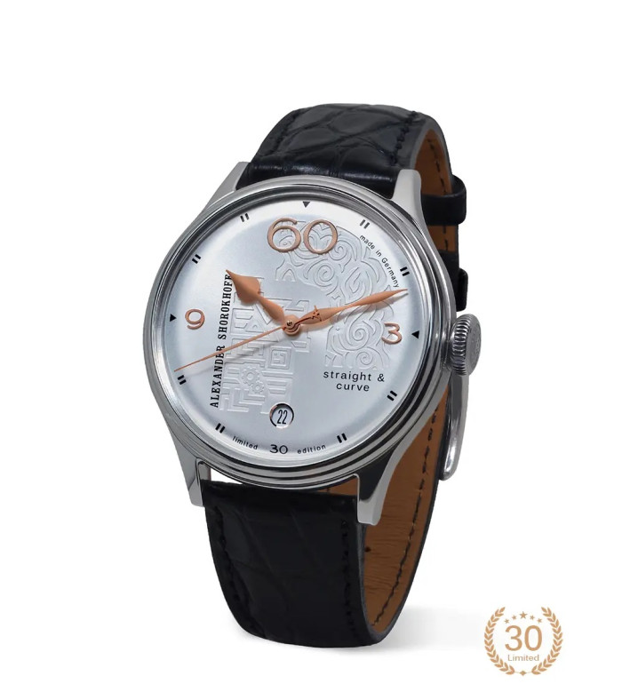 ALEXANDER SHOROKHOFF STRAIGHT & CURVE 39.5MM LIMITED EDITION 30PCS AS.V7-SC1