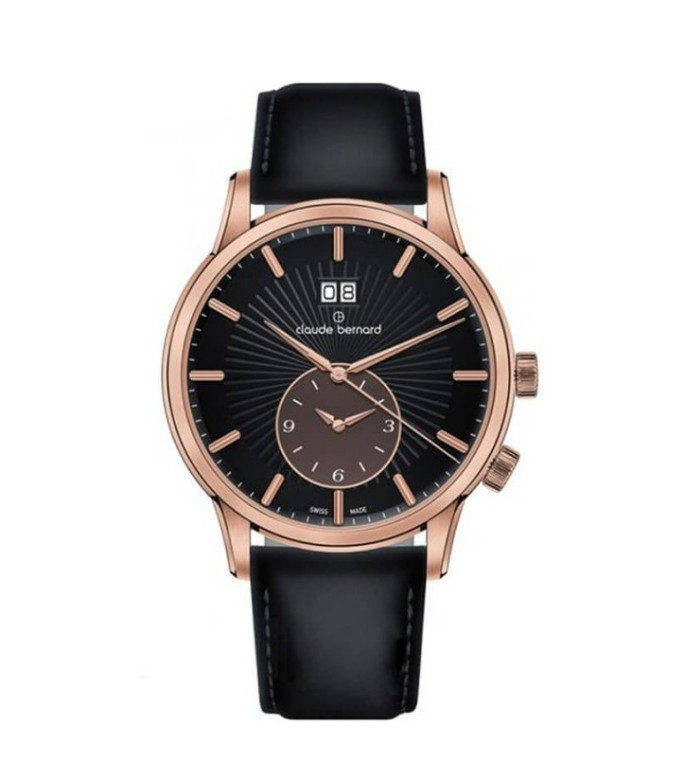 CLAUDE BERNARD CLASSIC 2ND TIME ZONE 42MM 62007 37R NIBRR