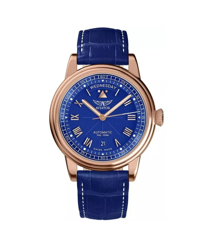 Мъжки часовник AVIATOR DOUGLAS DAY-DATE 41.2MM V.3.35.2.277.4