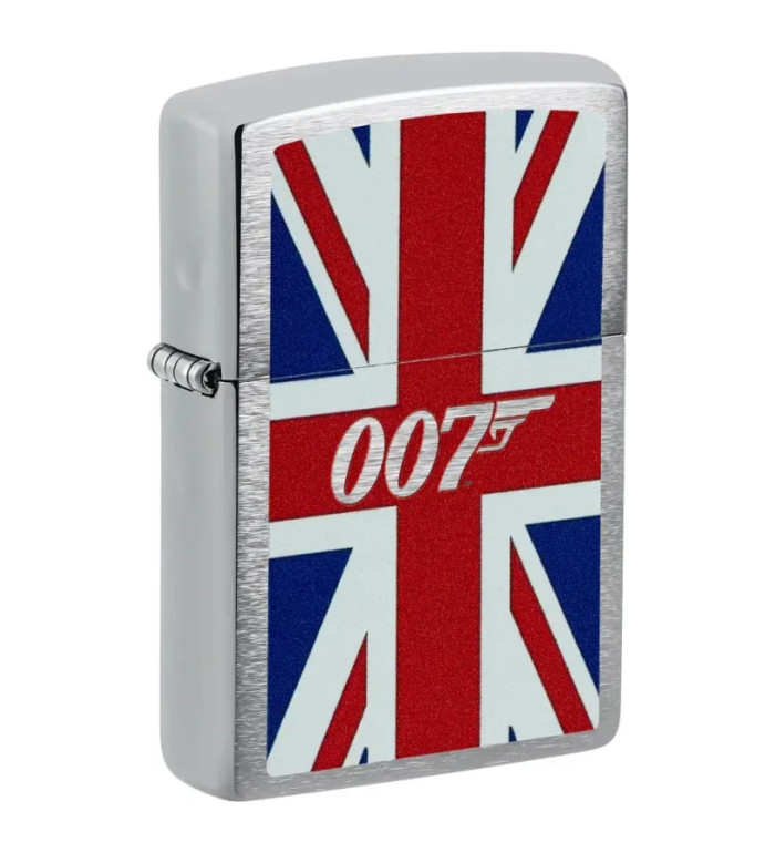 Zippo James Bond Union Jack Design запалка