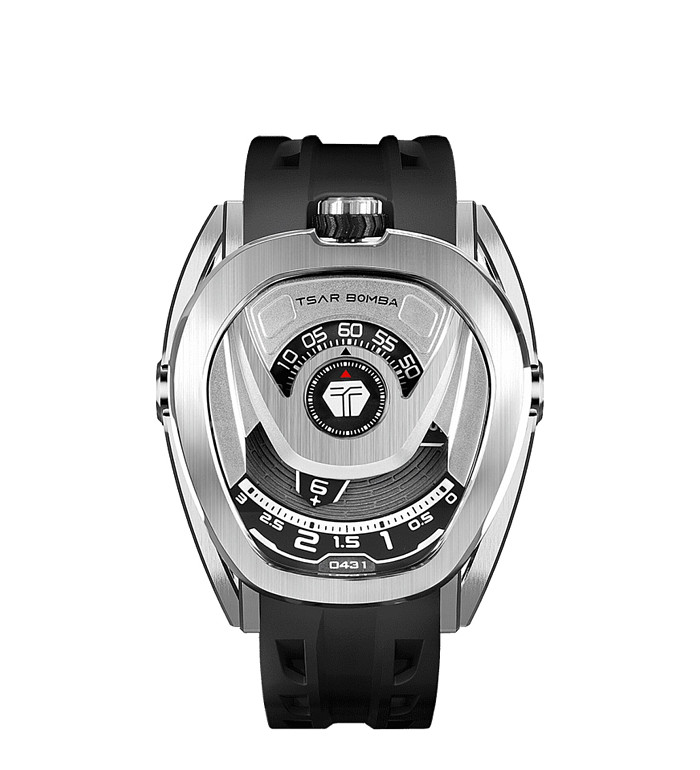 TSAR BOMBA Pulse Reactor Automatic Silver Black TB8213SB
