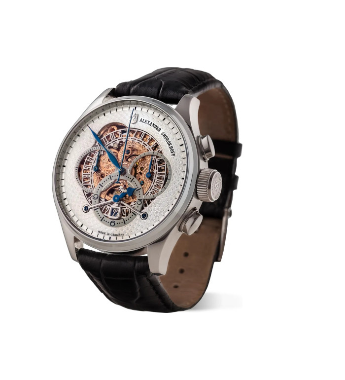 ALEXANDER SHOROKHOFF CHRONO REGULATOR 43.5MM LIMITED EDITION 68PIЕCES  AS.CR02-1