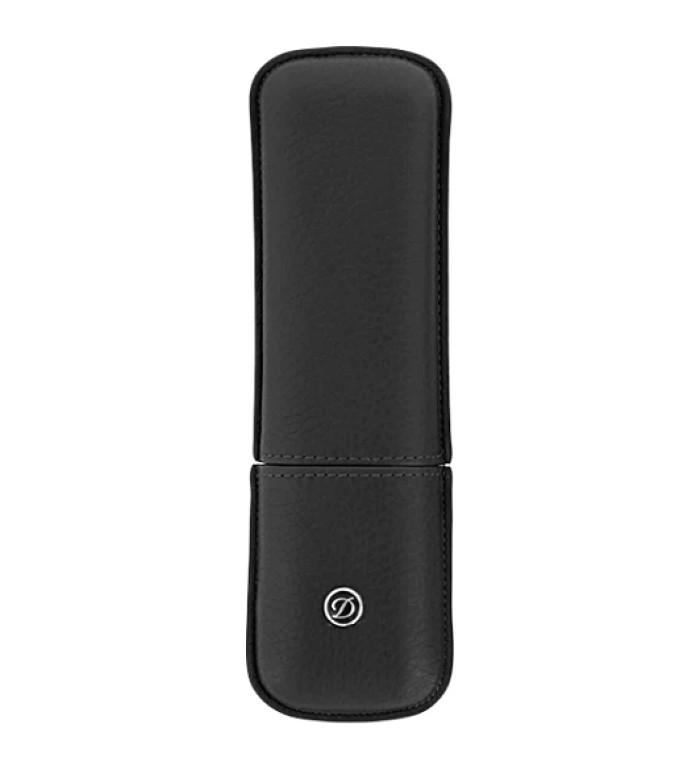 Калъф за 2 пишещи S.T.Dupont Rigid PEN Case 2 x Black 7131
