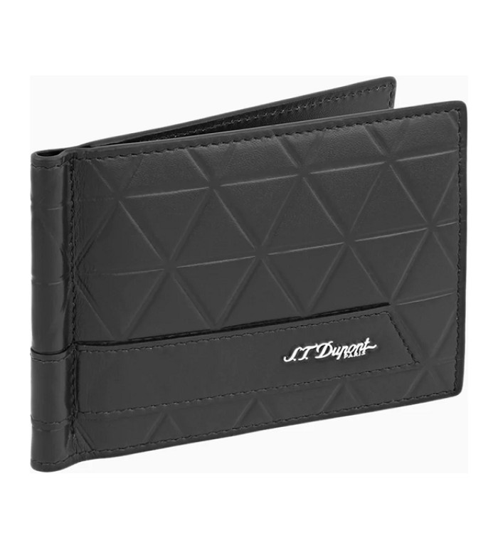 Щипка за пари S.T.Dupont Firehead Black Money Clip Wallet 161115