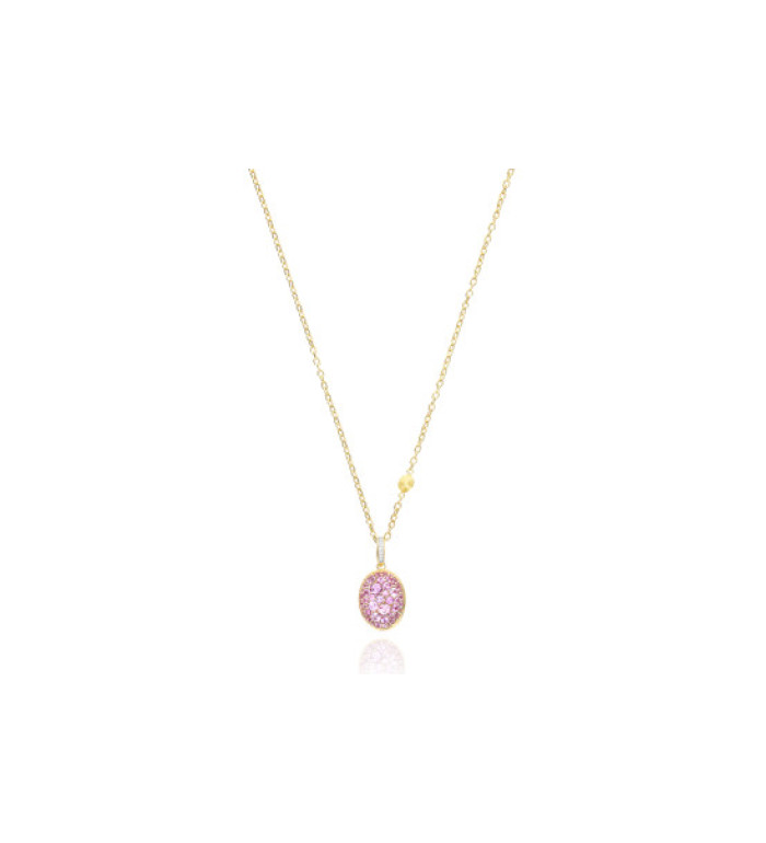 Nanis Boules Small колие розов сапфир / диаманти PS34-609