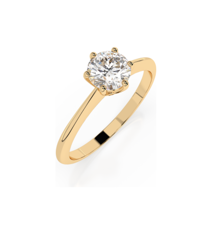 Cara пръстен с диамант 0.50 ct GIA сертификат K101-10027Y