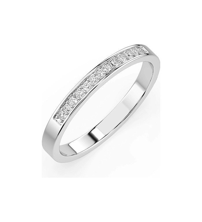 Cara пръстен с диаманти 0.04+0.07 ct – ЗЛАТНО БИЖУ 14К K101-10065W/14K