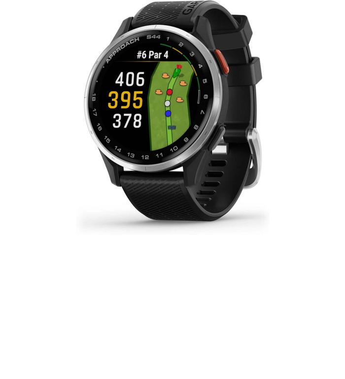 GARMIN APPROACH S44 SILVER / BLACK SILICONE