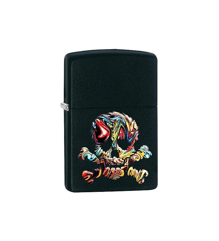 Запалка Zippo 3D Skull Sea of Thieves Pirate Black Matte Design 49187