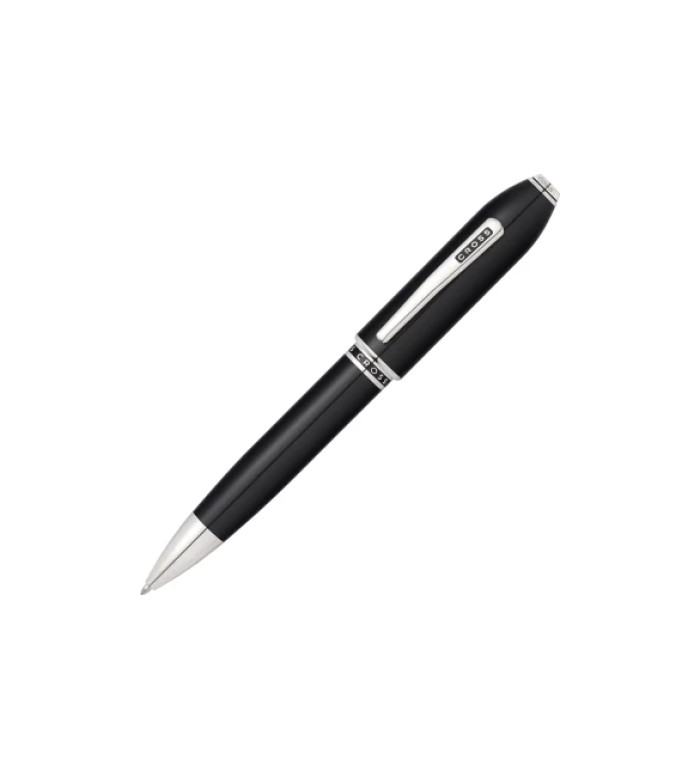 Химикалка Cross - Peerless 125 Years Black Lacquer/Platinum