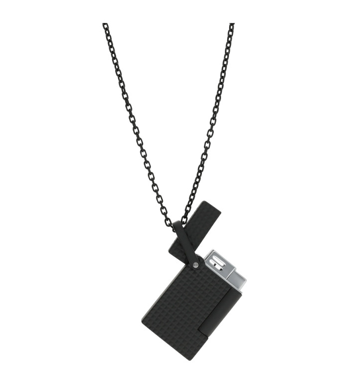 S.T.Dupont Lighter Necklace Diamond Head Black запалка K27068CH