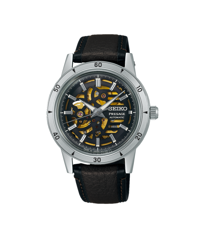 SEIKO PRESAGE AUTO YET RUGGED'BIKER STYLE 39.5 MM  SSA461J1