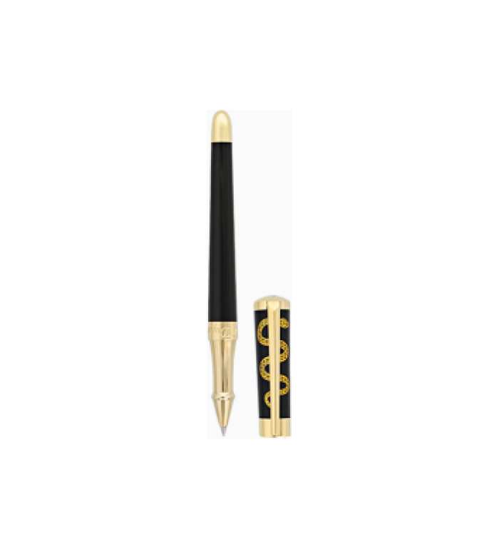 Ролер S.T.DUPONT Liberté “hippocrate” / Black Lacquer And Gold 462676