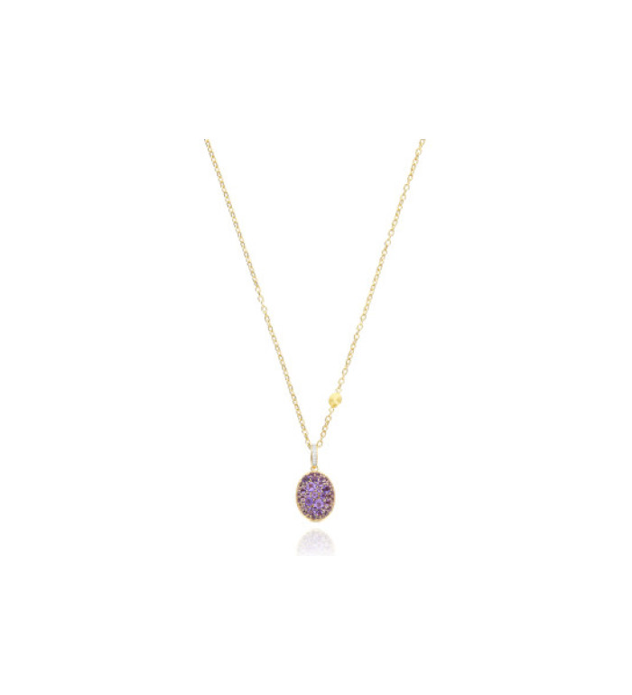 Nanis Boules Small колие аметист / диаманти PS32-609
