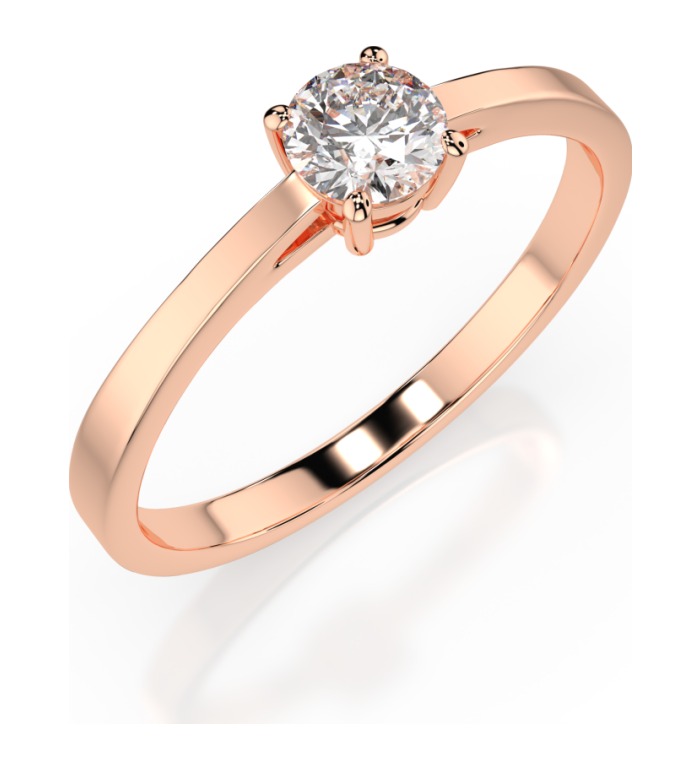 Cara пръстен с диамант 0.3 ct GIA сертификат K101-10012/1R