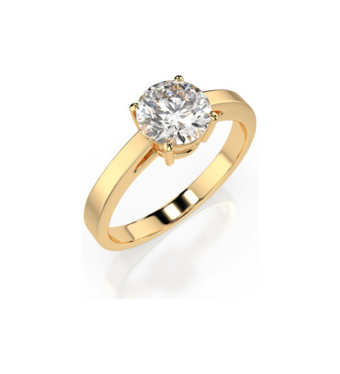 Пръстен с диамант Cara 0.70 ct GIA сертификат K101-10012Y