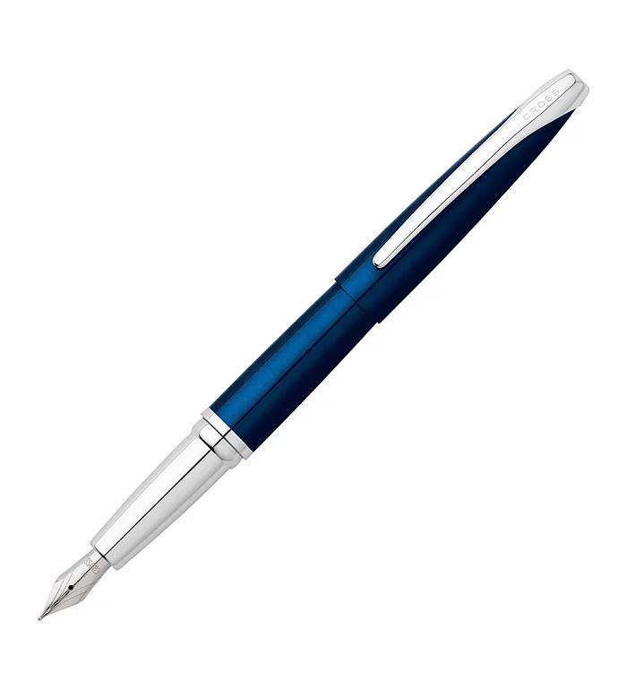 Cross ATX - Translucent Blue Lacquer писалка, M перо