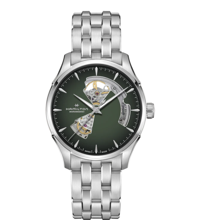 HAMILTON JAZZMASTER OPEN HEART 40MM H32675160