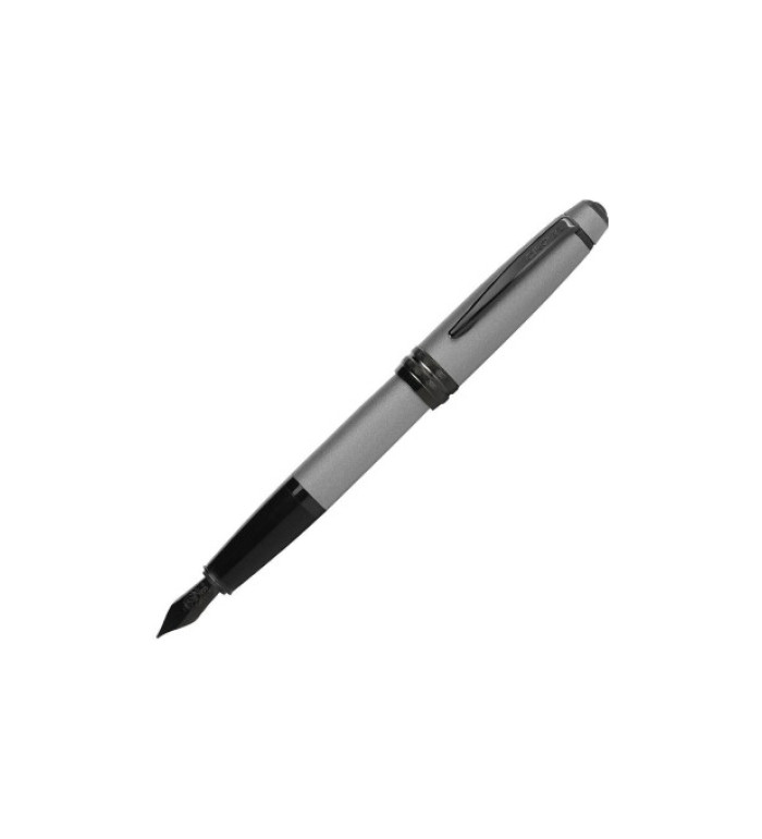 Писалка Cross Bailey - Matte Grey Lacquer, F перо