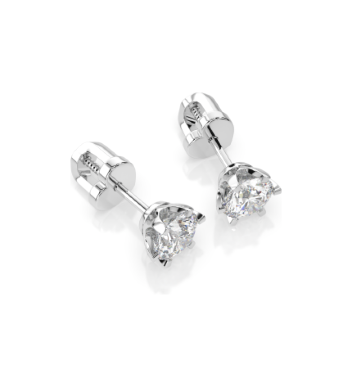 Cara обеци с диаманти 0,90 ct GIA сертификат K102-10040W
