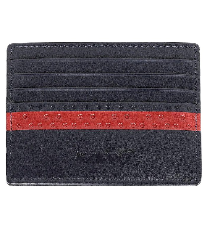 Калъф за карти Zippo - Navy Blue, с RFID защита, тъмносин