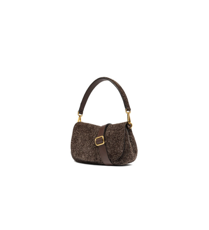 ДАМСКА ЧАНТА , ЕСТЕСТВЕНА КОЖА-РЪЧНА ИЗРАБОТКА GIANNI CHIARINI 11178 BROWN