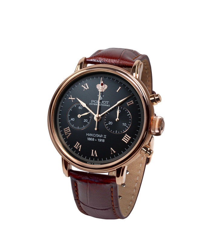 POLJOT INTERNATIONAL  NICOLAI II  CHRONOGRAPH 43MM  2901.1941613N