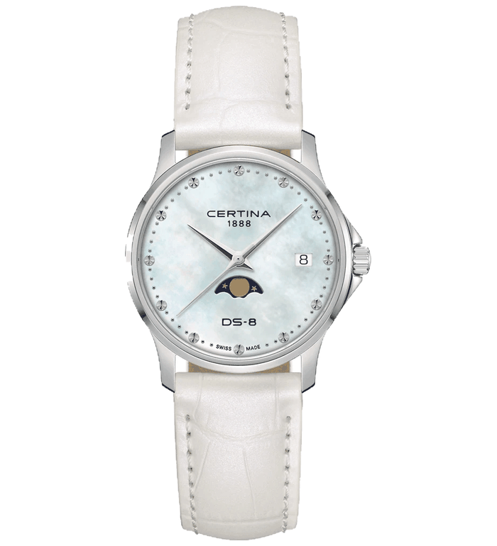 CERTINA DS 8 MOONPHASE LADY 32MM C045.223.16.131.00