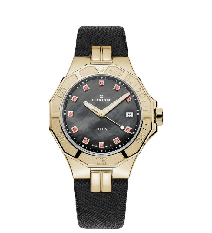 EDOX DELFIN DIVER LADY LADIES WATCH 53020 37JC NANRUD