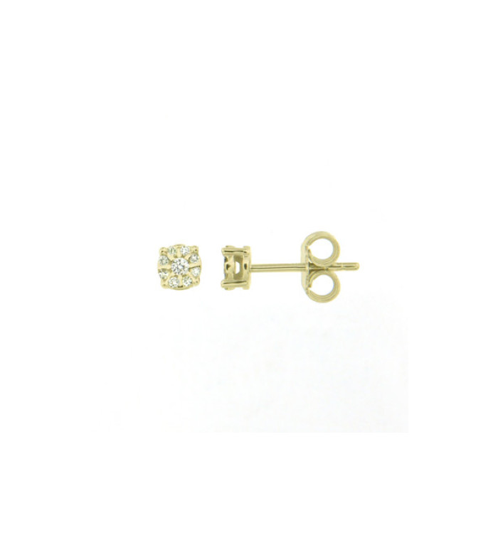 CARA DIAMANTI Златни обеци с диаманти BB0452/0.13ctsSI/H