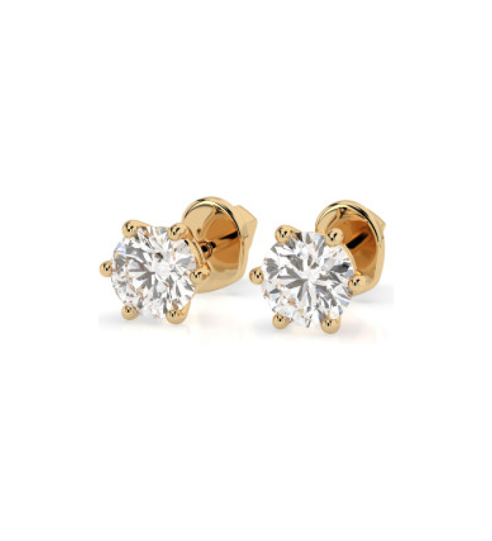 Cara обеци с GIA сертифицирани диаманти K102-10027Y